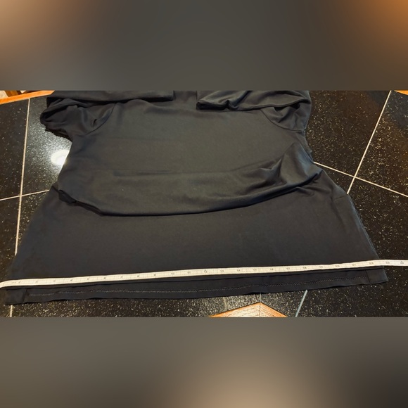 J Jill Luxe Supima Turtleneck Tunic Long Sleeve Black SZ. Small - Picture 8 of 11